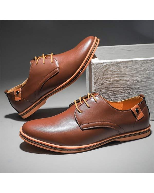 MEN'S BUSINESS CASUAL LEATHER SHOES