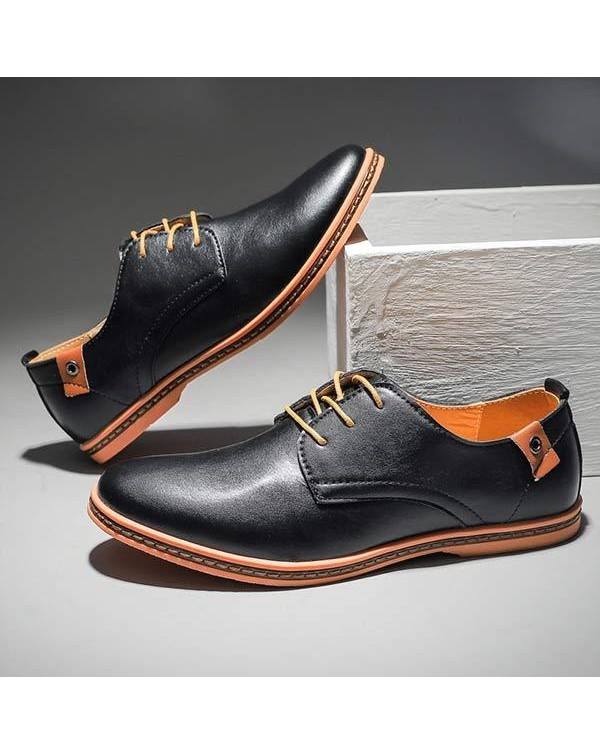 MEN'S BUSINESS CASUAL LEATHER SHOES