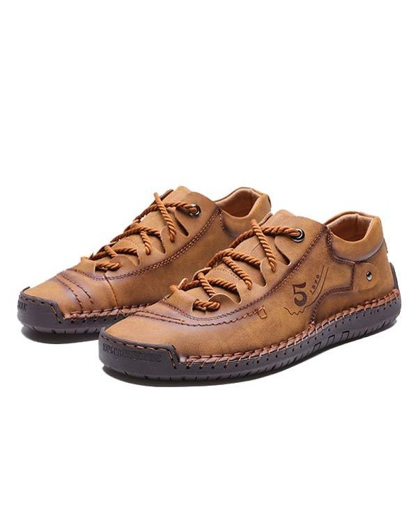 MEN'S CASUAL LEATHER SHOES 37969496